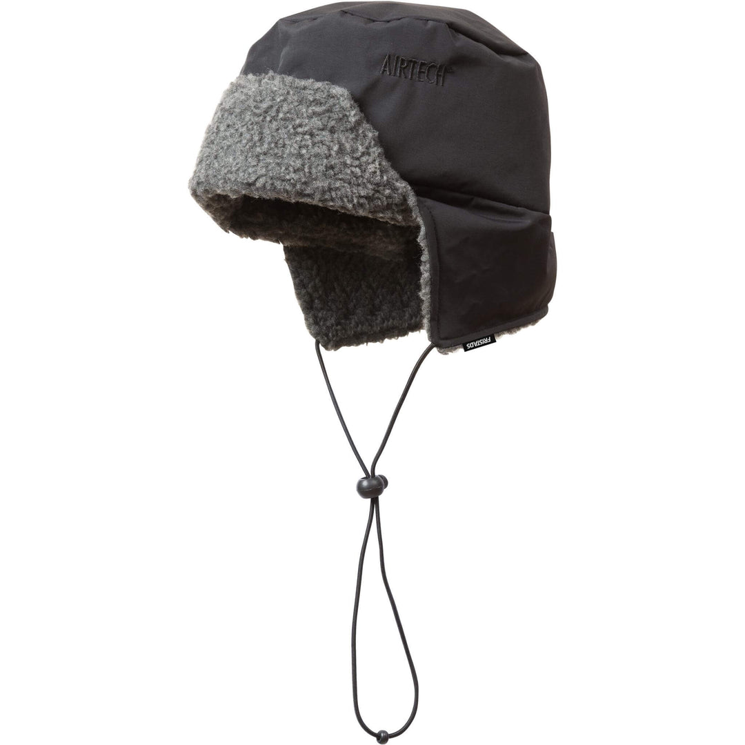 Fristads WAterproof Winter Hat - 9105 GTT Black Front2#colour_black