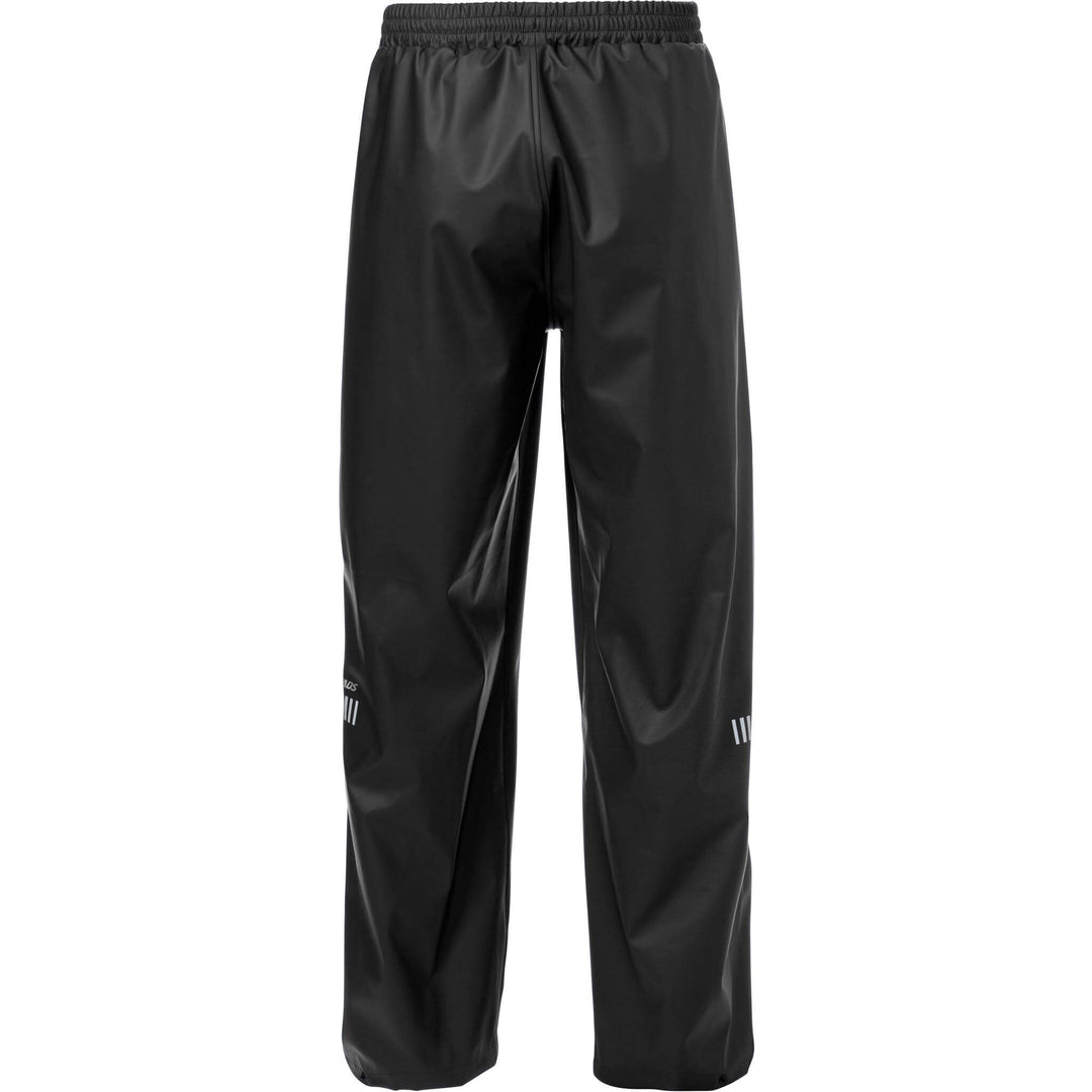 Fristads Waterproof Breathable Hooded Rain Jacket and Trousers Set - 4099 LRS Black Back3#colour_black
