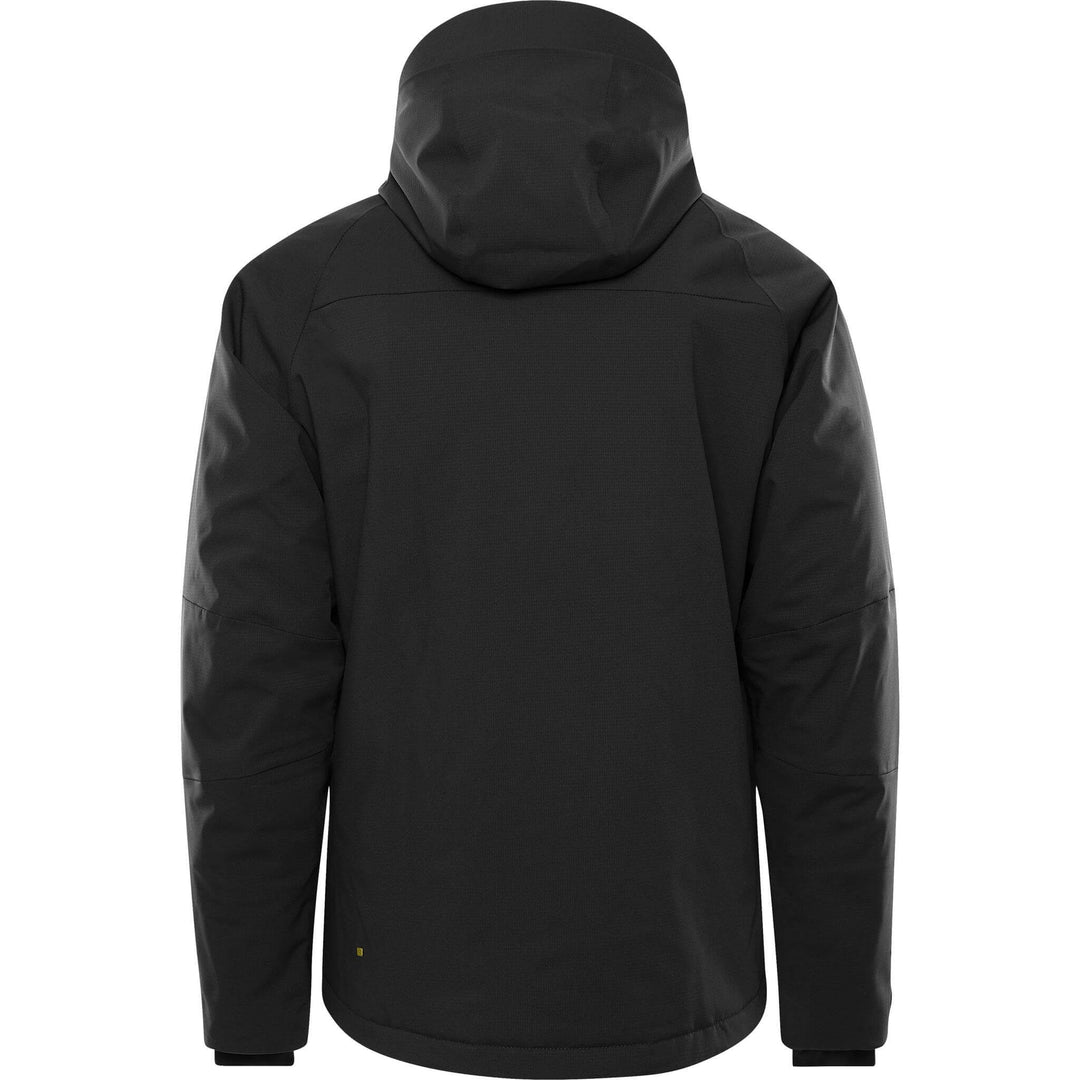 Fristads Waterproof Breathable Insulated Stretch Winter Jacket - 4883 GLS Black Back1#colour_black