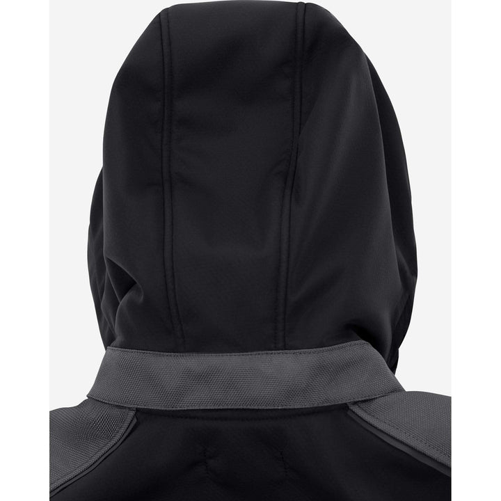 Fristads Windproof Softshell Winter Jacket - 4060 CFJ Black/Grey Detail5#colour_black-grey