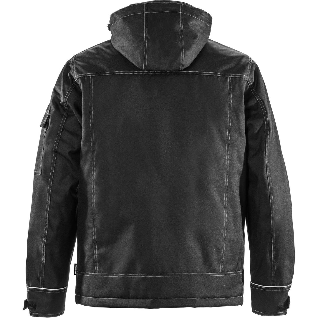 Fristads Winter Insulated Jacket - 4001 PRS Black Back1#colour_black