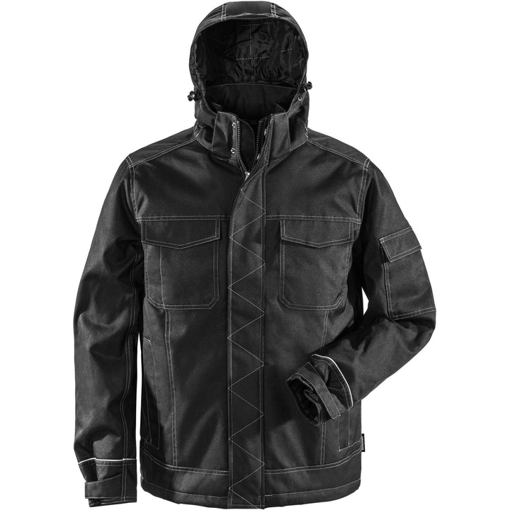 Fristads Winter Insulated Jacket - 4001 PRS Black Front1#colour_black