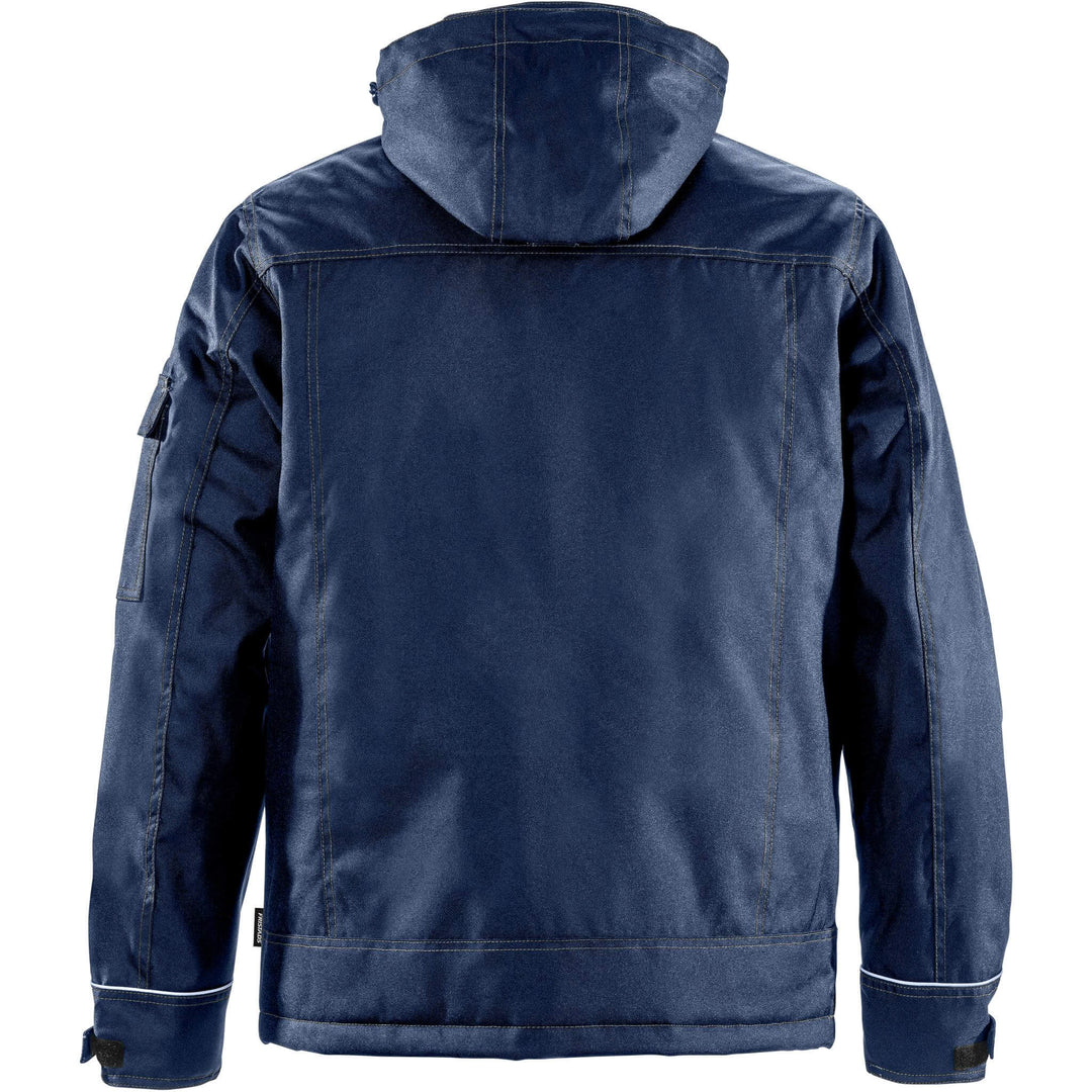 Fristads Winter Insulated Jacket - 4001 PRS Navy Back1#colour_navy