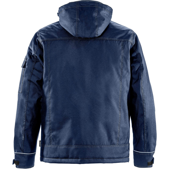 Fristads Winter Insulated Jacket - 4001 PRS Navy Back1#colour_navy