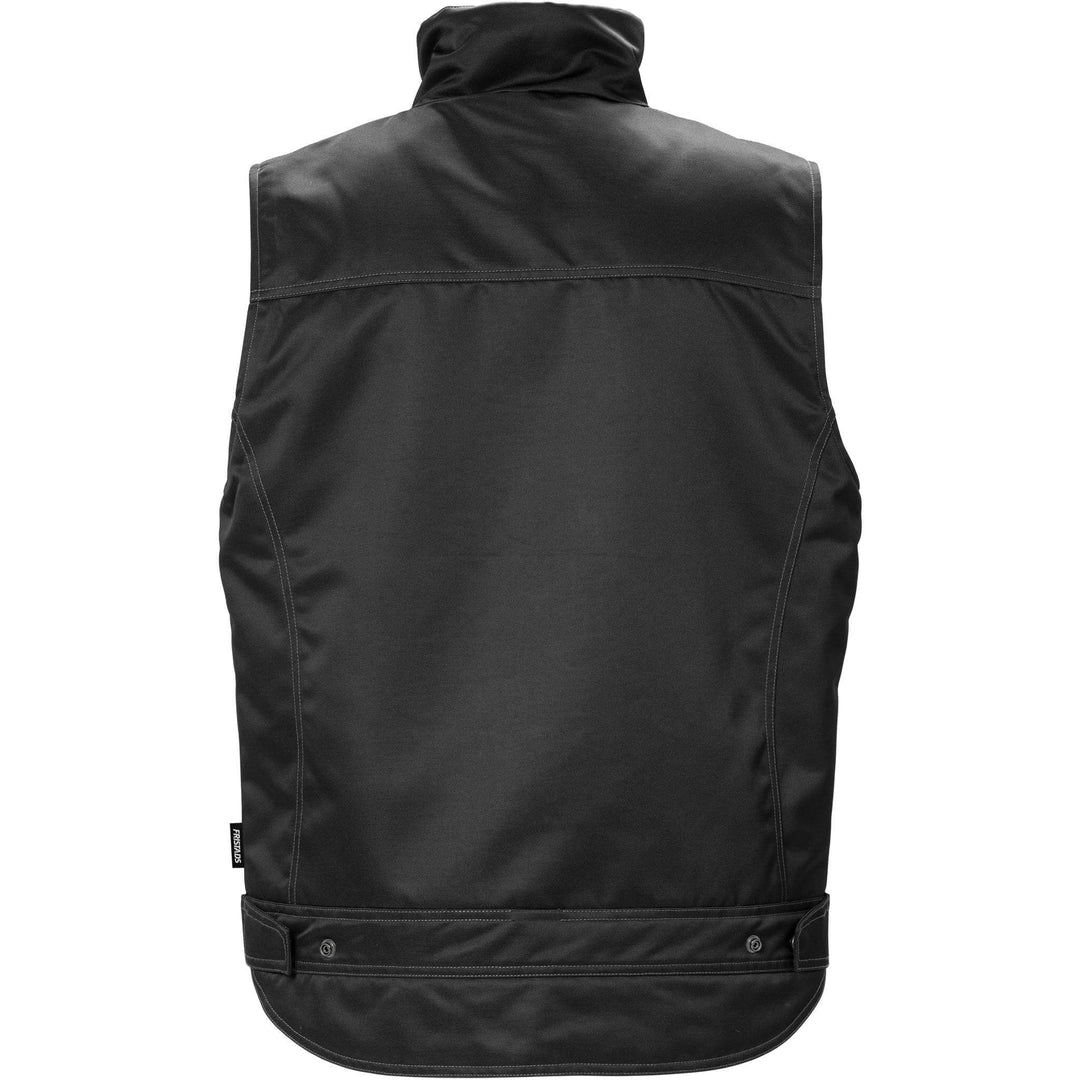 Fristads Winter Waistcoat - 5050 PP Black Back1#colour_black