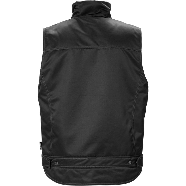 Fristads Winter Waistcoat - 5050 PP Black Back1#colour_black