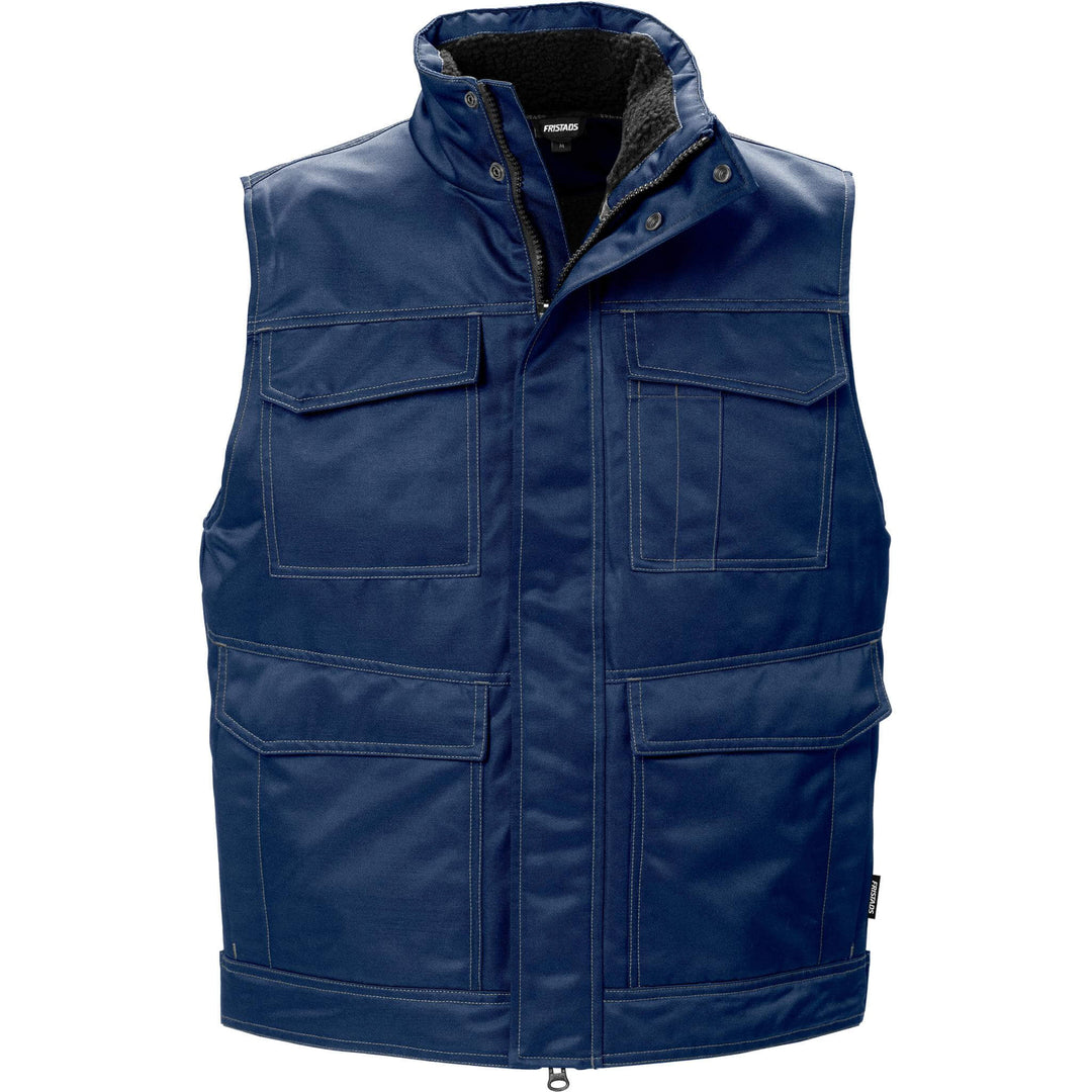 Fristads Winter Waistcoat - 5050 PP Navy Front1#colour_navy