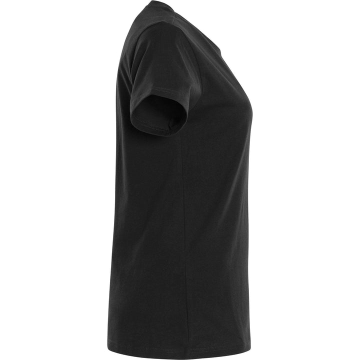 Fristads Womens Acode Heavy T-Shirt - 1917 HSJ Black Back3#colour_black