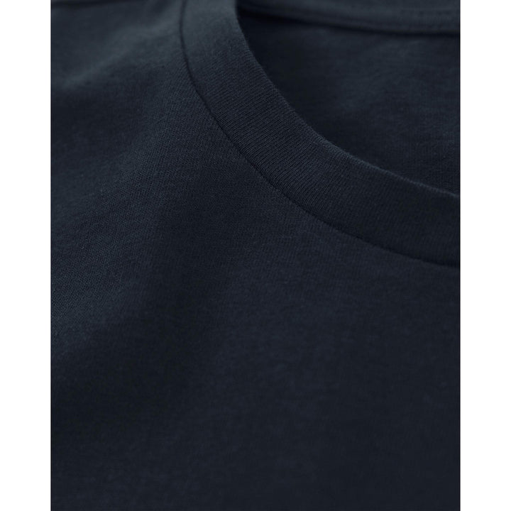Fristads Womens Acode Heavy T-Shirt - 1917 HSJ Dark Navy Detail1#colour_dark-navy