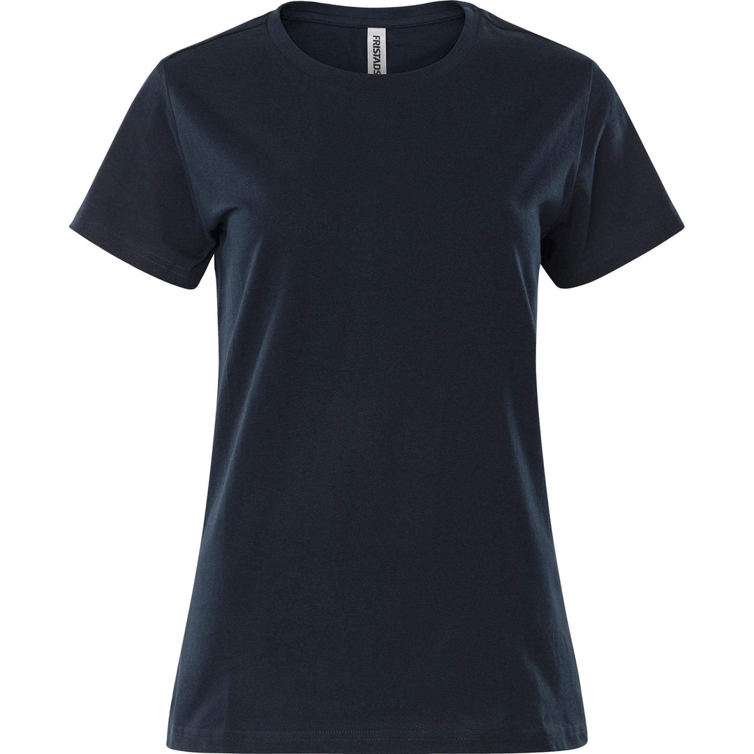 Fristads Womens Acode Heavy T-Shirt - 1917 HSJ Dark Navy Front1#colour_dark-navy