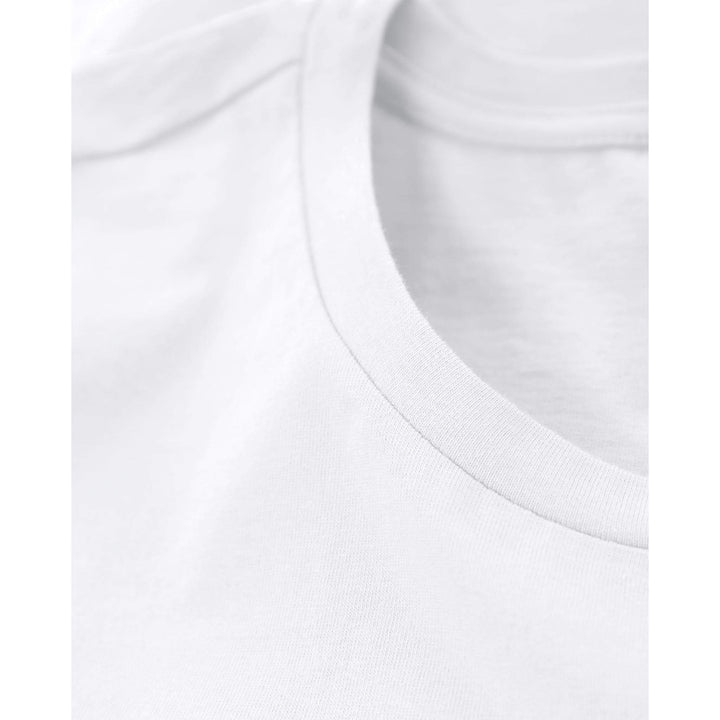 Fristads Womens Acode Heavy T-Shirt - 1917 HSJ White Detail1#colour_white