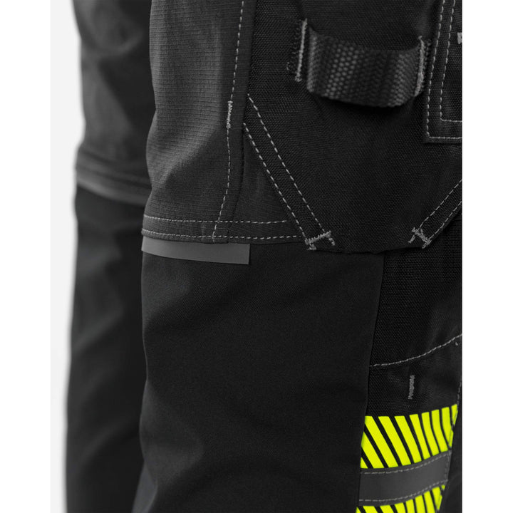 Fristads Womens Craftsman Cordura Holster Pocket Ripstop 4-Way-Stretch Panel Trousers - 2569 STP Black Detail2#colour_black