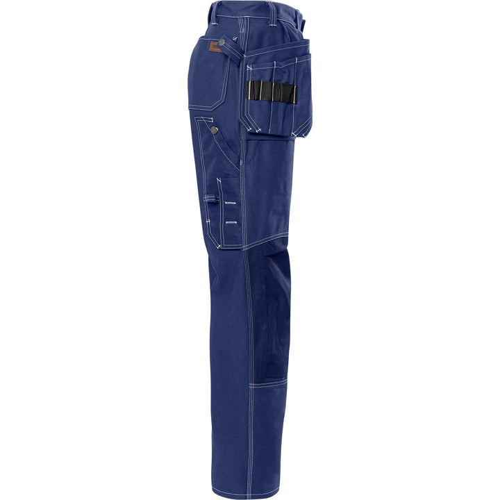 Fristads Womens Craftsman Holster Pocket Trousers - 253K FAS Dark Blue Back3#colour_dark-blue