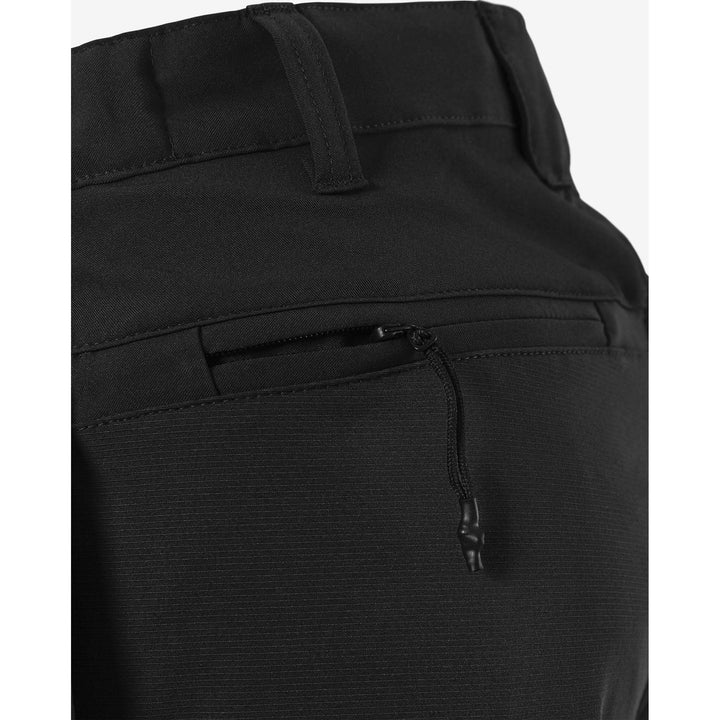 Fristads Womens Craftsman Lightweight 4-Way-Stretch Holster Pocket Shorts - 2601 GLWS Black Detail1#colour_black