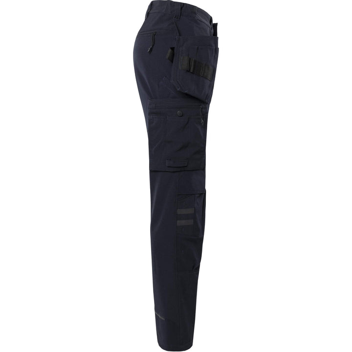 Fristads Womens Craftsman Lightweight Durable 4-Way-Stretch Holster Pocket Trousers - 2599 LWS Dark Navy Back3#colour_dark-navy