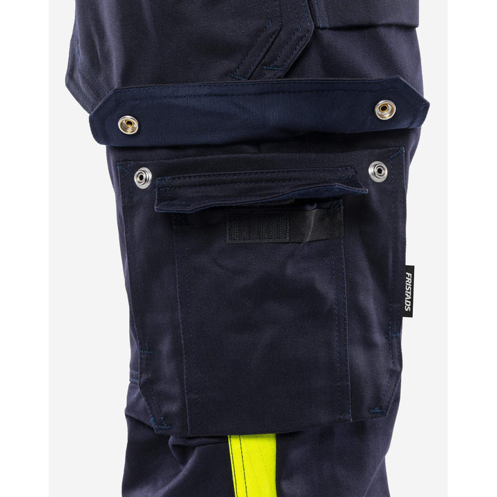 Fristads Womens Flame Retardant Arc and Multi-Protective Craftsman Holster Pocket Trousers - 2730 FLAM Navy Detail1#colour_navy