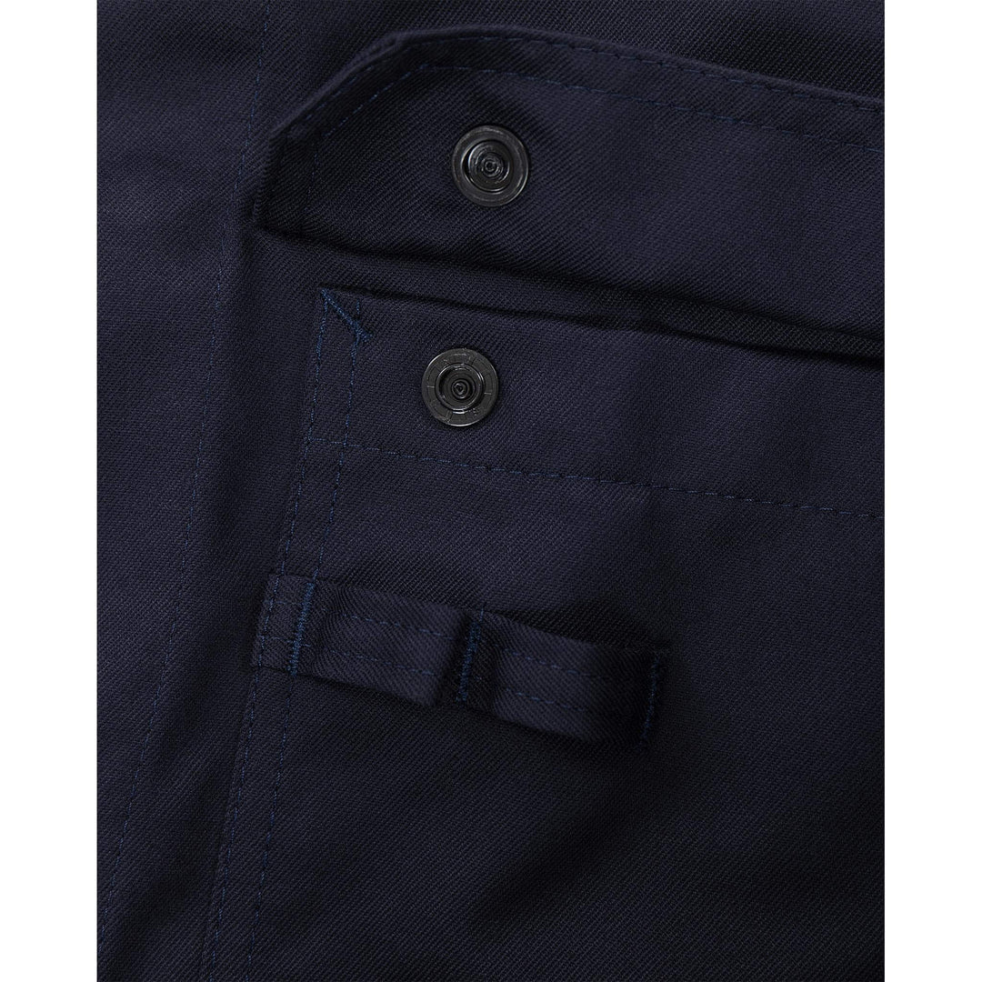 Fristads Womens Flamestat Arc and Multi-Protective Flame Retardant Shirt - 7099 ATS Navy Detail2#colour_navy