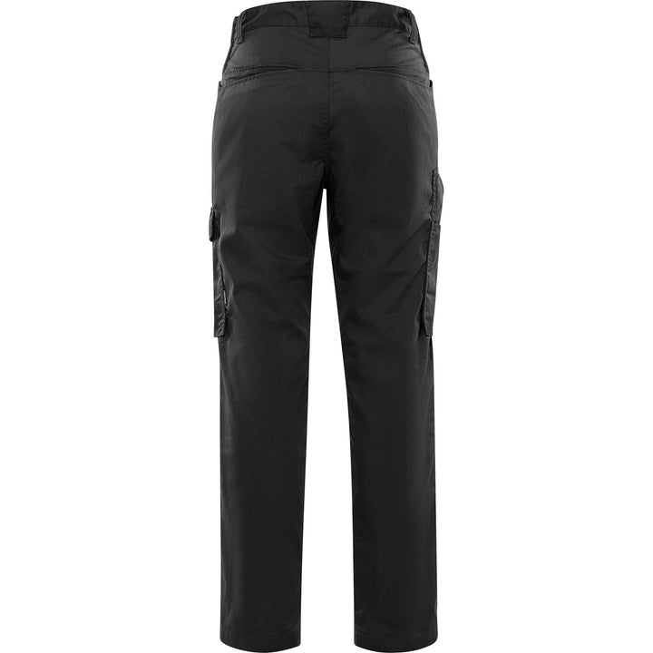 Fristads Womens Green Lightweight Durable Trousers - 2931 GWM Black Back1#colour_black