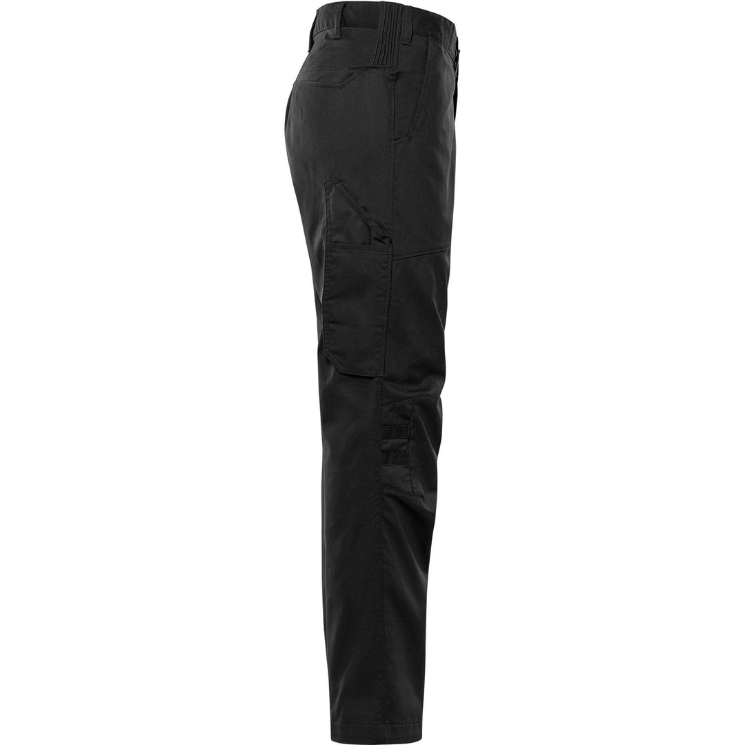 Fristads Womens Green Lightweight Durable Trousers - 2931 GWM Black Back3#colour_black
