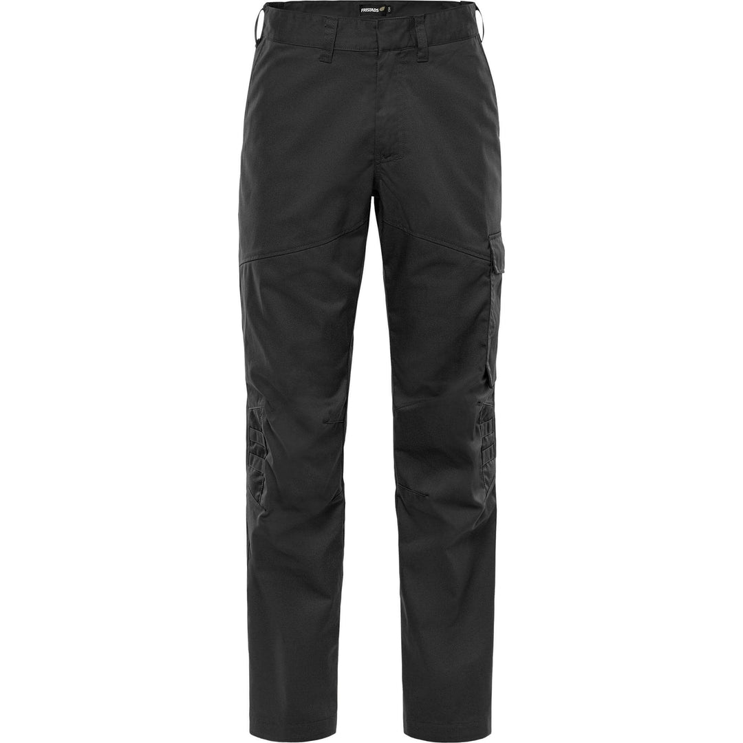 Fristads Womens Green Lightweight Durable Trousers - 2931 GWM Black Front1#colour_black