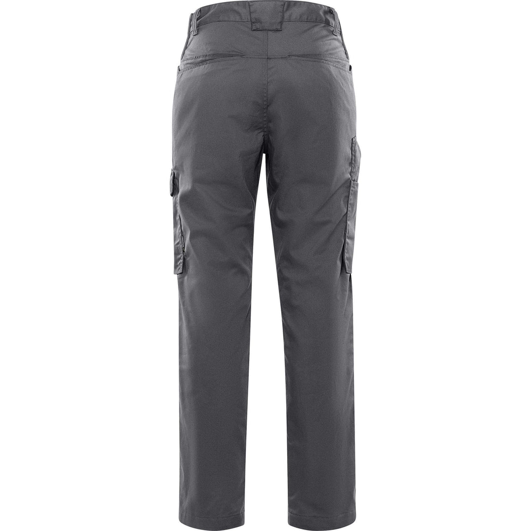 Fristads Womens Green Lightweight Durable Trousers - 2931 GWM Dark Grey Back1#colour_dark-grey