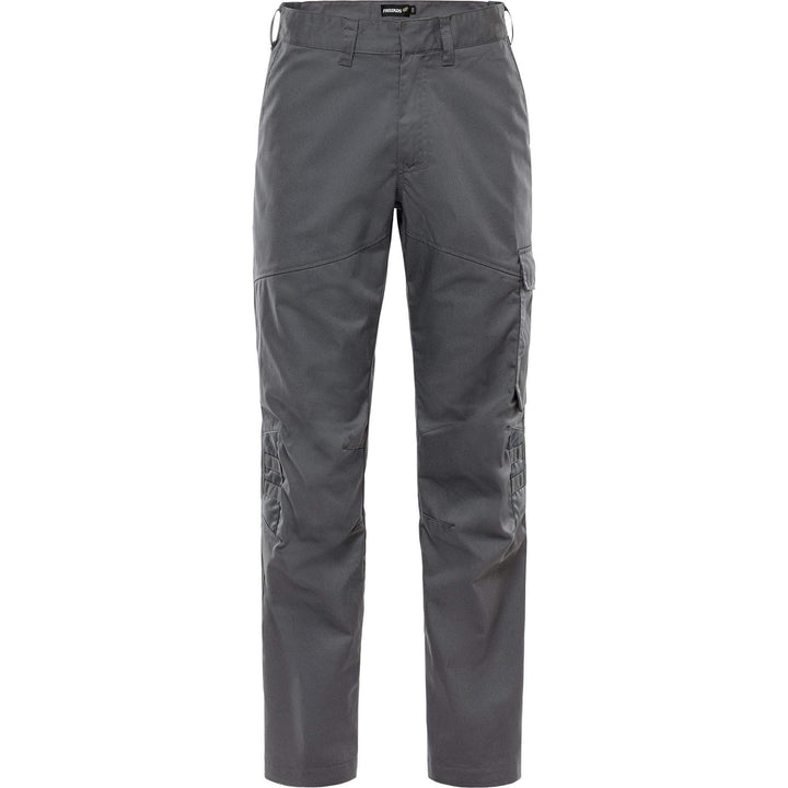 Fristads Womens Green Lightweight Durable Trousers - 2931 GWM Dark Grey Front1#colour_dark-grey