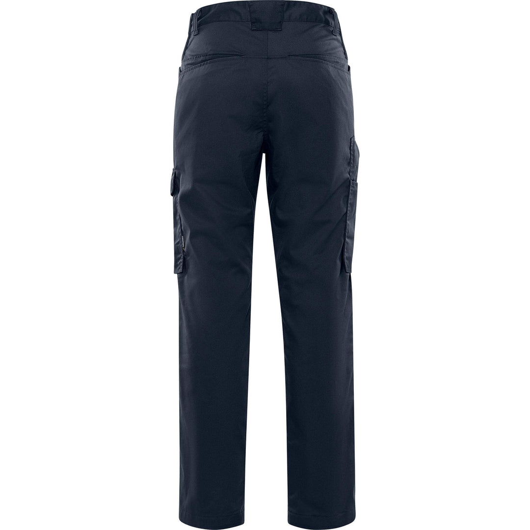 Fristads Womens Green Lightweight Durable Trousers - 2931 GWM Dark Navy Back1#colour_dark-navy