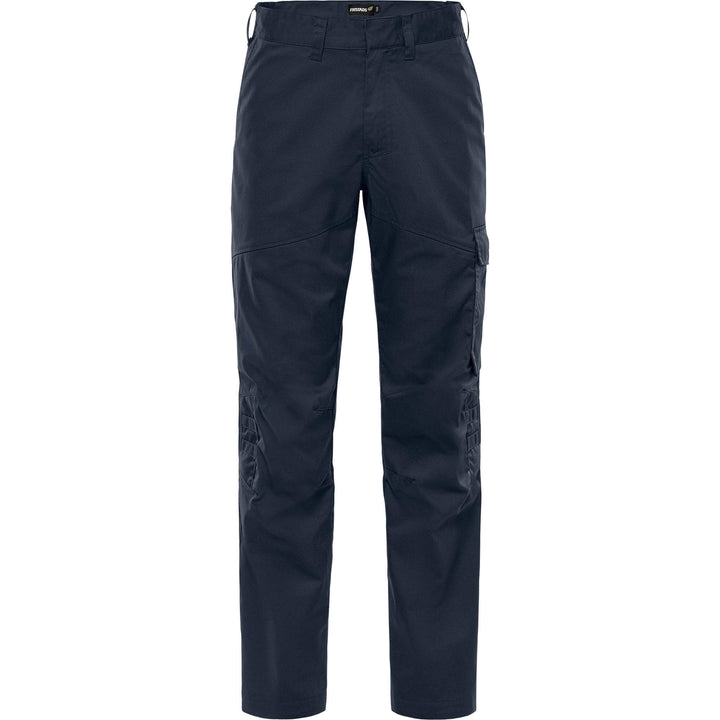 Fristads Womens Green Lightweight Durable Trousers - 2931 GWM Dark Navy Front1#colour_dark-navy