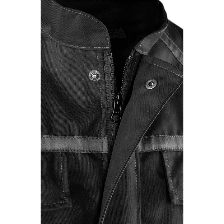 Fristads Womens Green Lightweight Jacket - 4689 GRT Black Detail2#colour_black