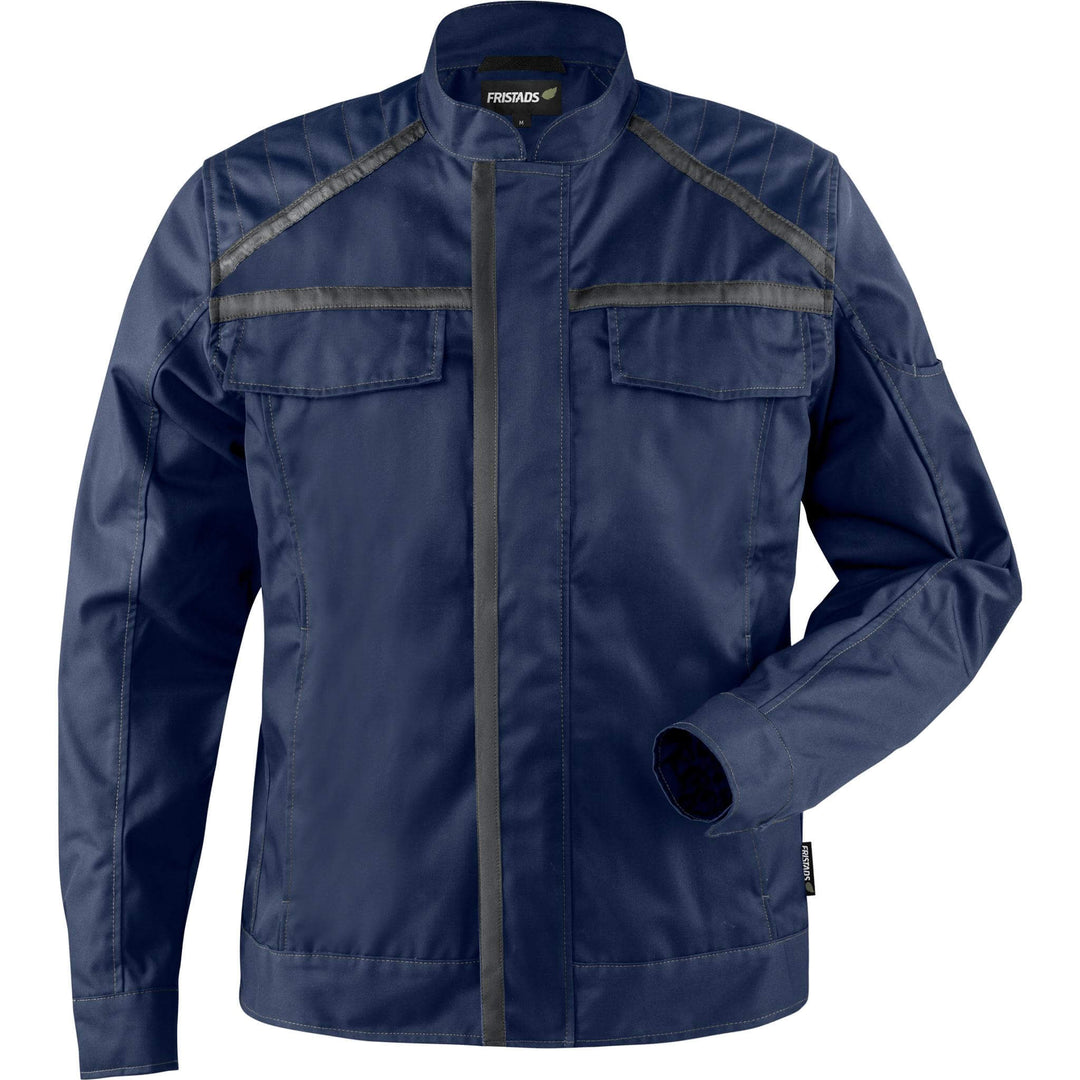 Fristads Womens Green Lightweight Jacket - 4689 GRT Navy Front1#colour_navy