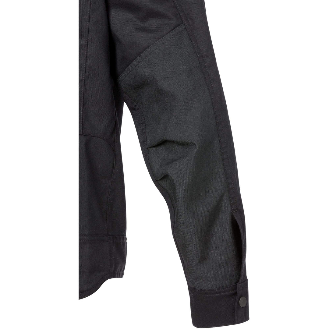 Fristads Womens Lightweight Mechanical Stretch Jacket - 4556 STFP Black/Grey Detail1#colour_black-grey