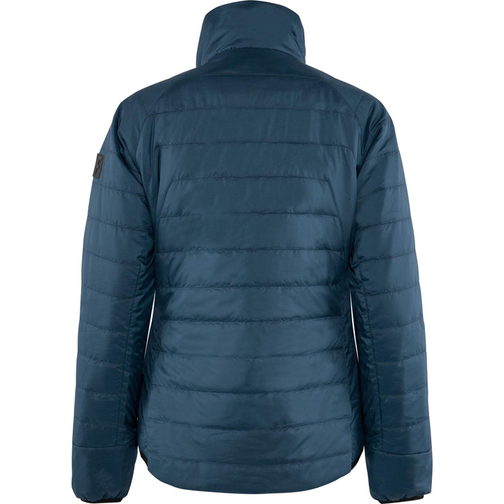Fristads Womens Oxygen Primaloft Jacket Blue Back1#colour_blue