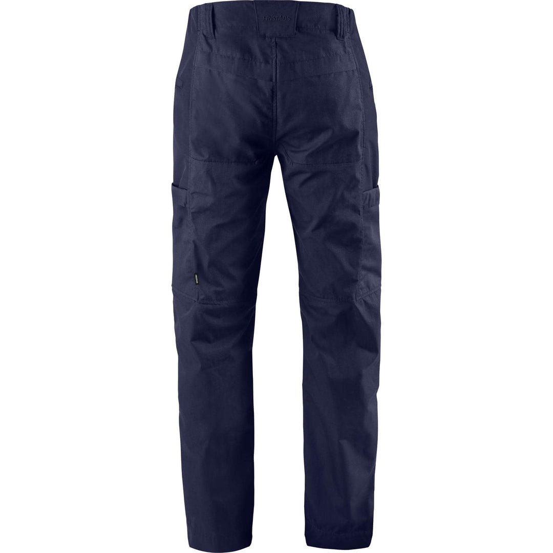 Fristads Womens Service Lightweight Ripstop 4-Way-Stretch Panel Trousers - 2541 LWR Navy Back1#colour_navy