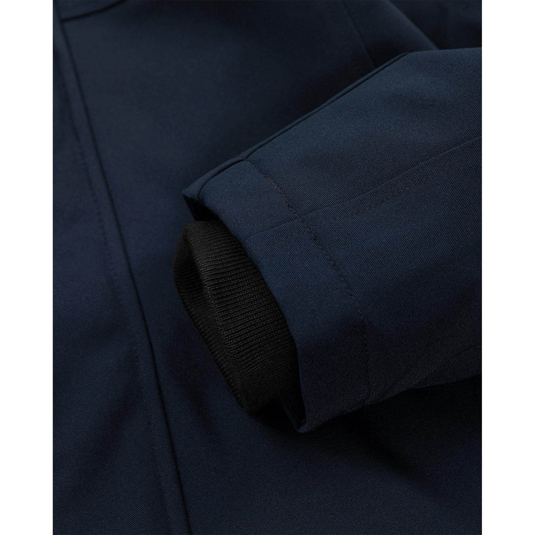 Fristads Womens Softshell Stretch Insulated Winter Jacket - 1420 GSW Dark Navy Detail1#colour_dark-navy