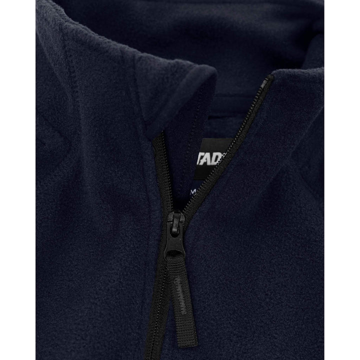 Fristads Womens Zip Fleece Jacket - 1498 FLE Dark Navy Detail1#colour_dark-navy
