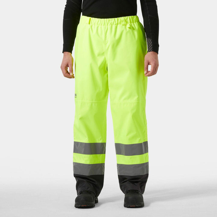 Helly Hansen Alta Shell Trousers Yellow OnBody 1#colour_yellow