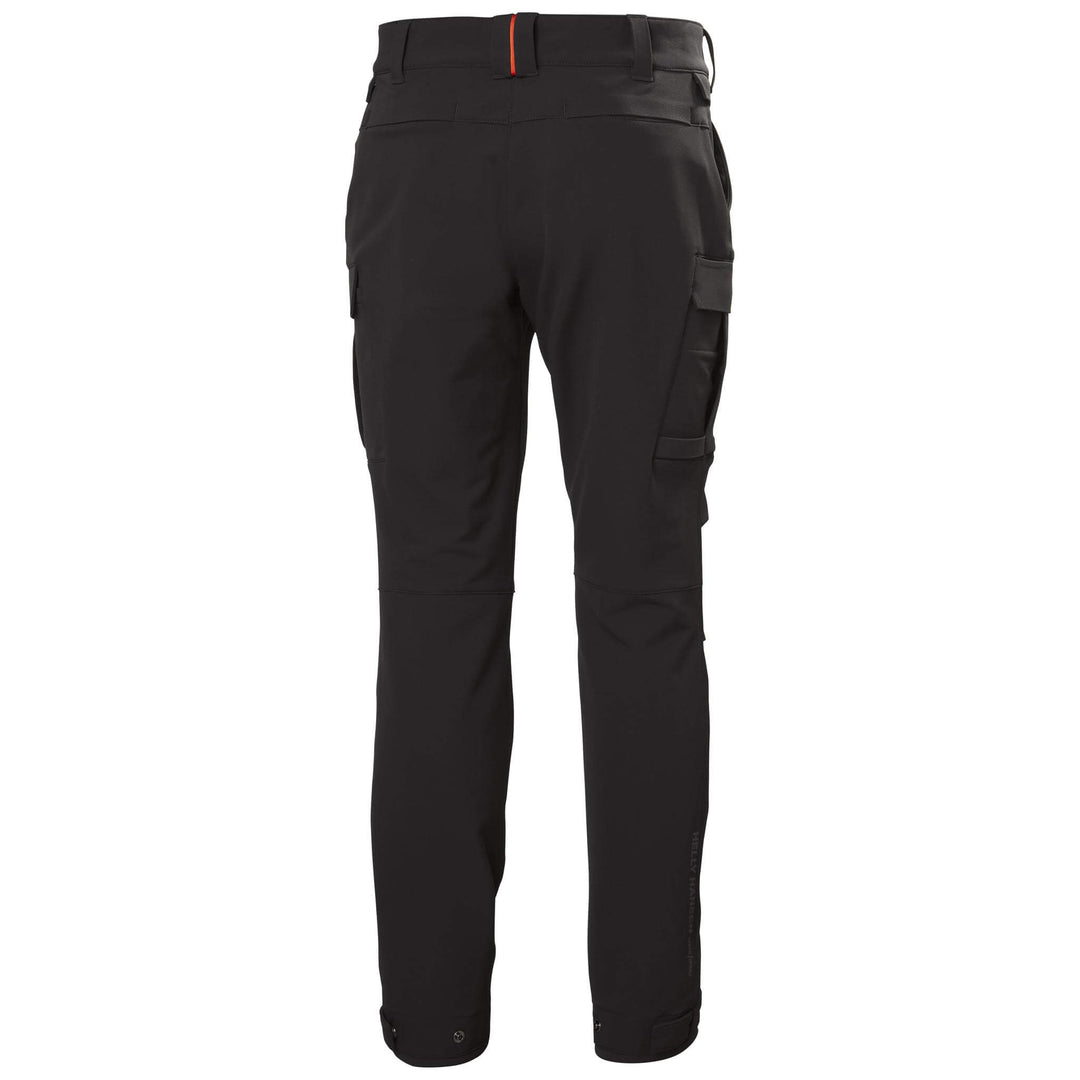 Helly Hansen Barcode HH Connect Cargo Pants Black Back#colour_black