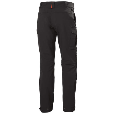 Helly Hansen Barcode HH Connect Work Pants Black Back#colour_black