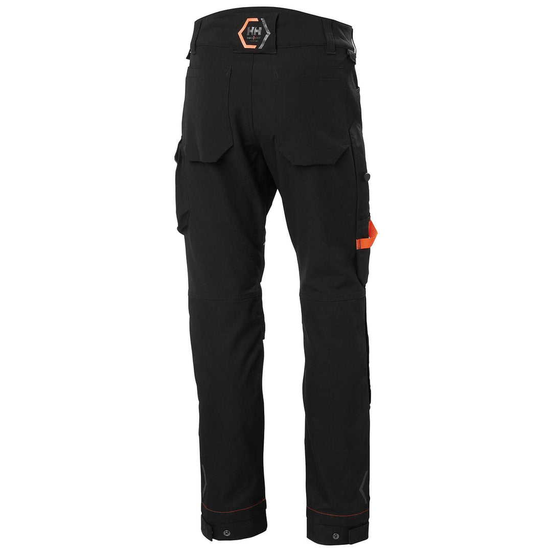 Helly Hansen Chelsea Evo BRZ Connect Lightweight 4-Way-Stretch Trousers Black Back#colour_black
