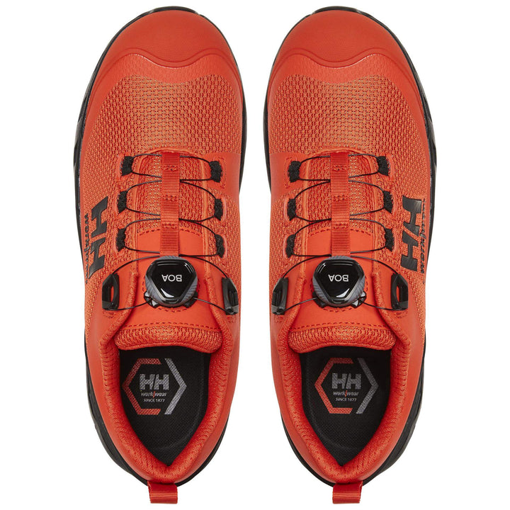 Helly Hansen Chelsea Evolution BRZ Boa S1P Work Safety Shoes Dark Orange Top#colour_dark-orange