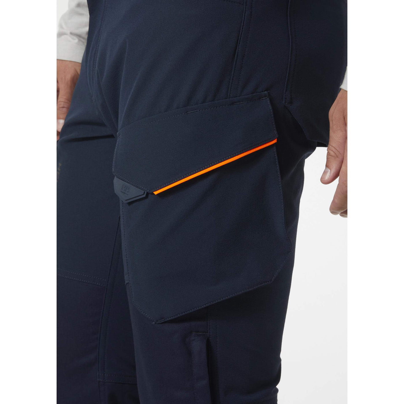 Helly Hansen Chelsea Evolution BRZ Service Work Trousers Navy Feature 1#colour_navy