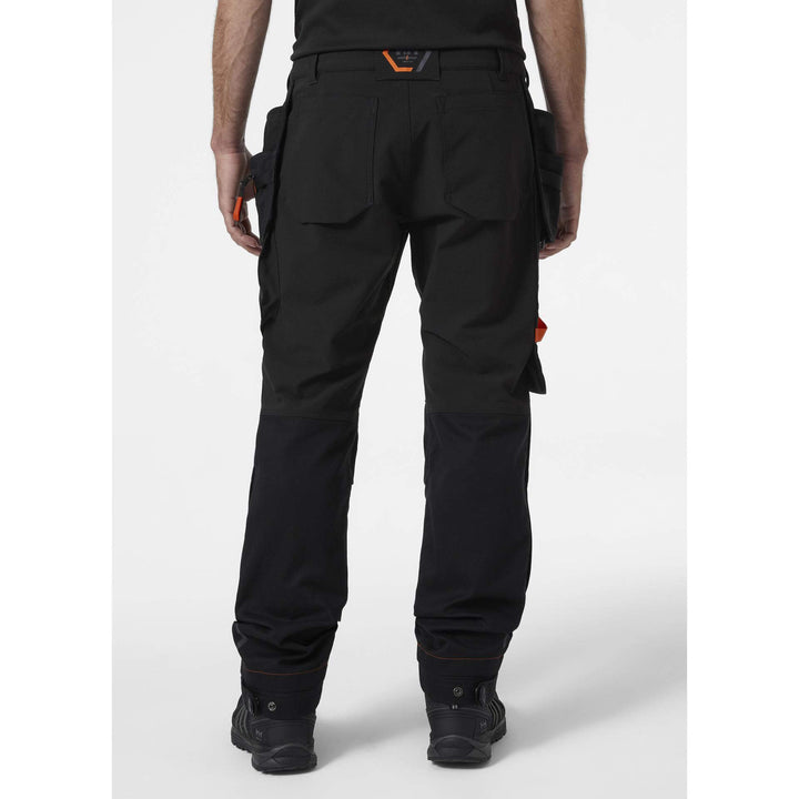 Helly Hansen Chelsea Evolution BRZ Stretch Construction Trousers Black 4 On Body 1#colour_black