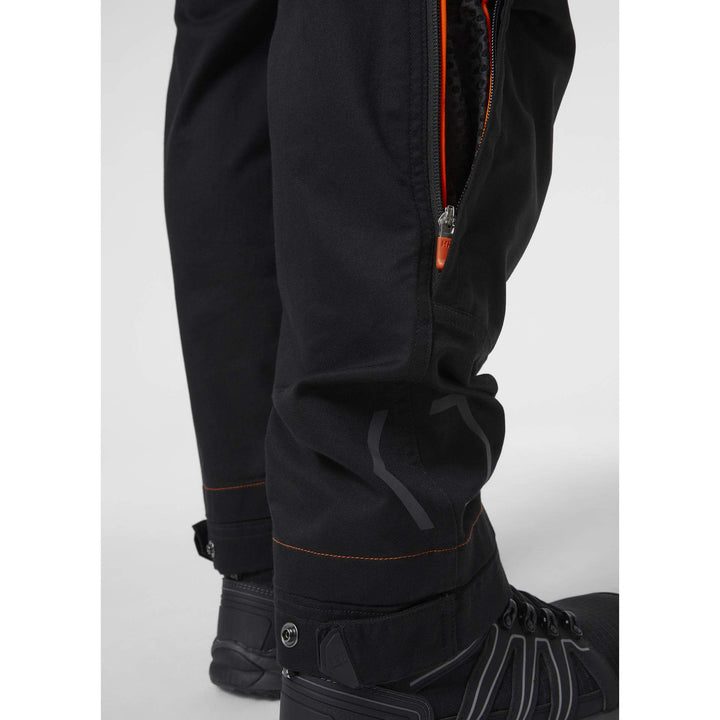 Helly Hansen Chelsea Evolution BRZ Stretch Construction Trousers Black 5 On Body 2#colour_black