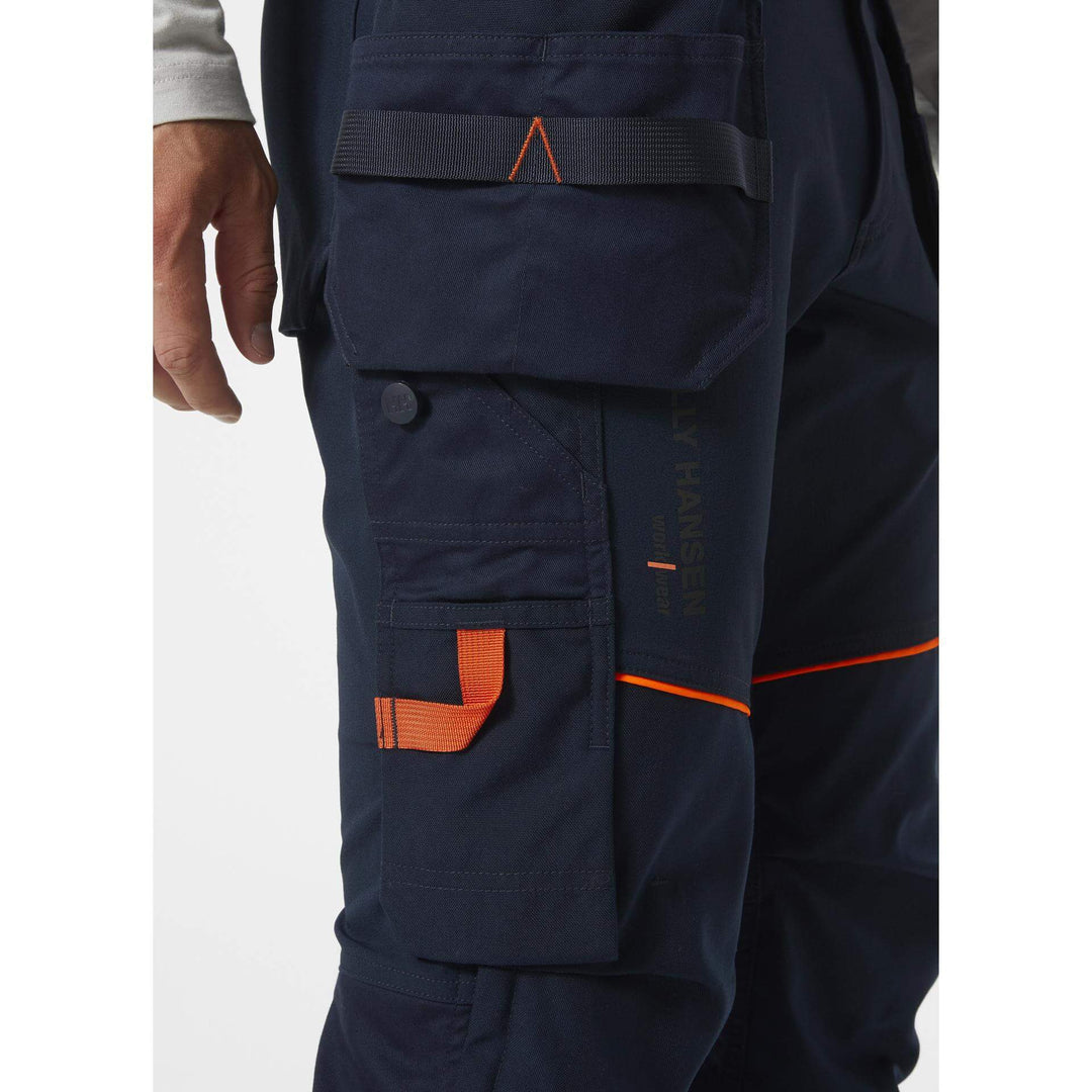 Helly Hansen Chelsea Evolution BRZ Stretch Construction Trousers Navy Feature 1#colour_navy