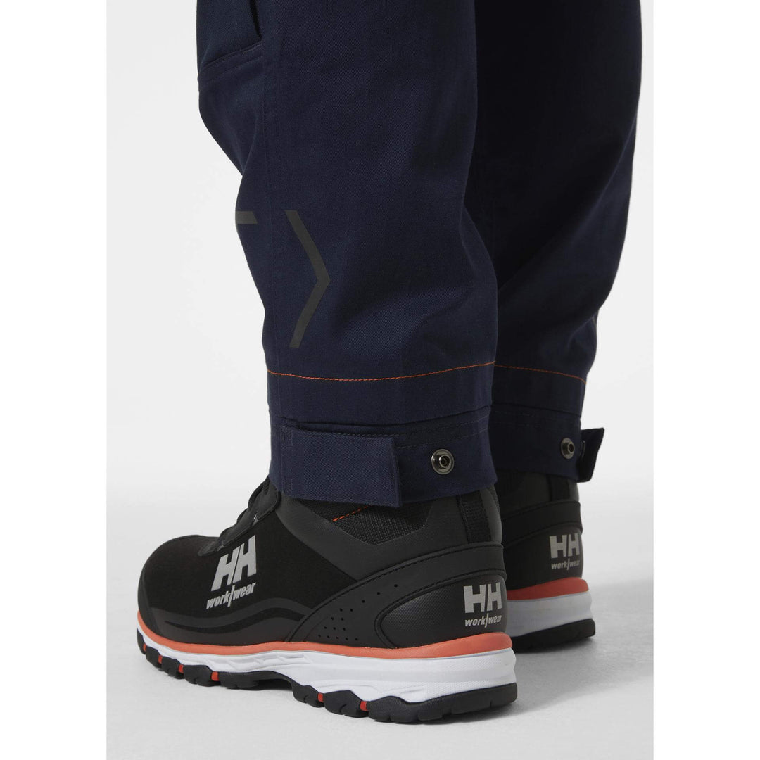 Helly Hansen Chelsea Evolution BRZ Stretch Construction Trousers Navy Feature 3#colour_navy