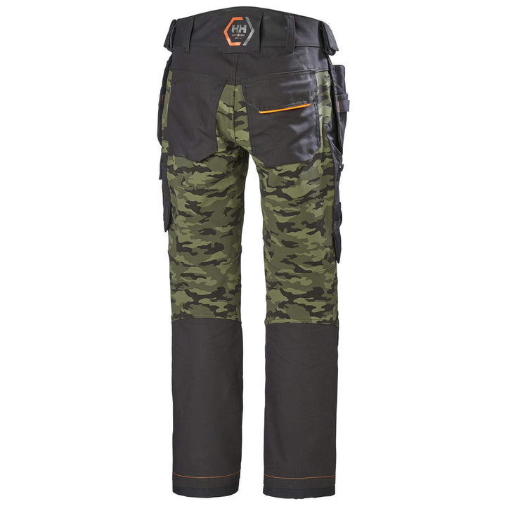 Helly Hansen Chelsea Evolution Stretch Construction Trousers Camo 2 Rear 
