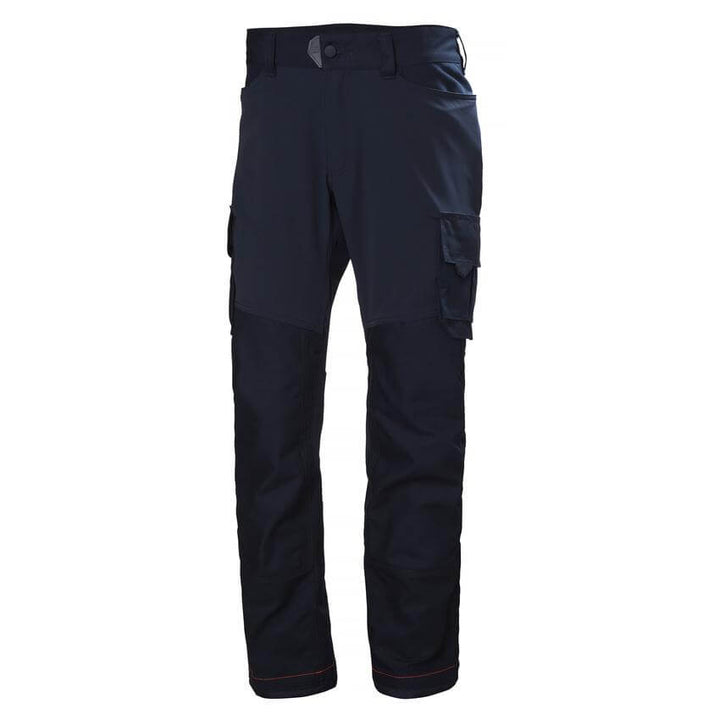 Helly Hansen Chelsea Evolution Stretch Service Work Trousers Navy 1 Front 