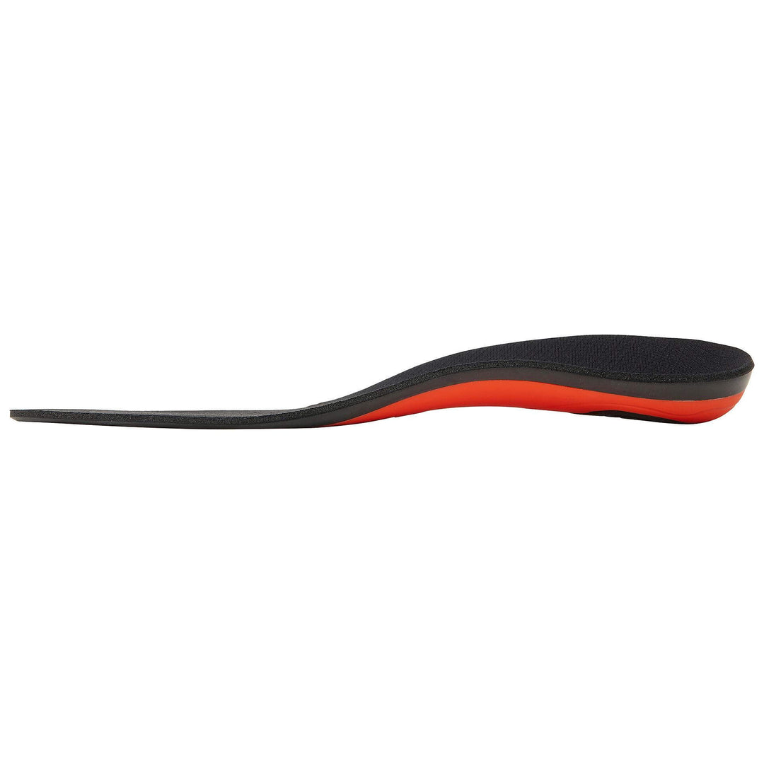 Helly Hansen Dynamic ESD Anti-Static Breathable Low Arch Insoles Dark Orange Front#colour_dark-orange
