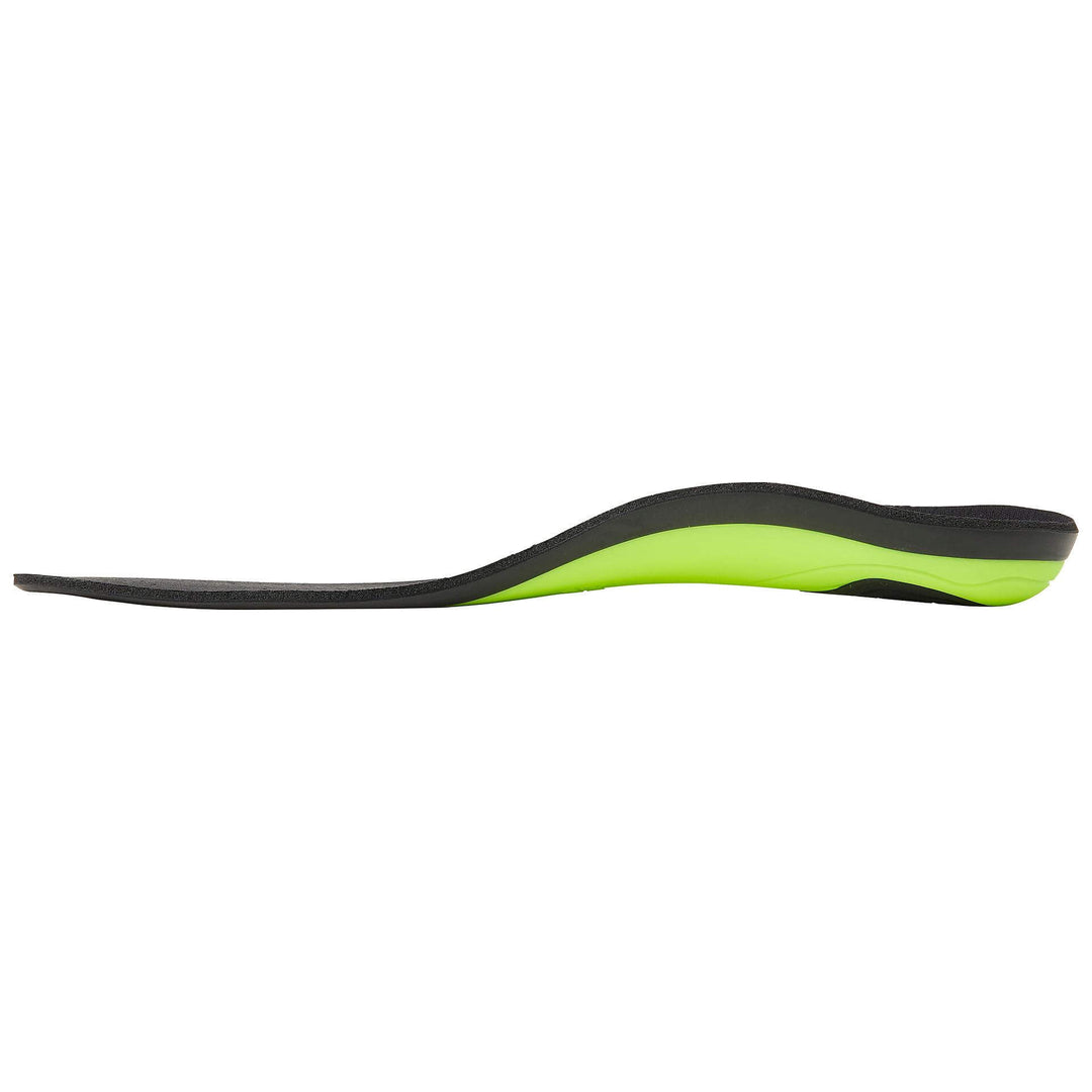 Helly Hansen Dynamic ESD Anti-Static Breathable Medium Arch Insoles Dark Lime Front#colour_dark-lime