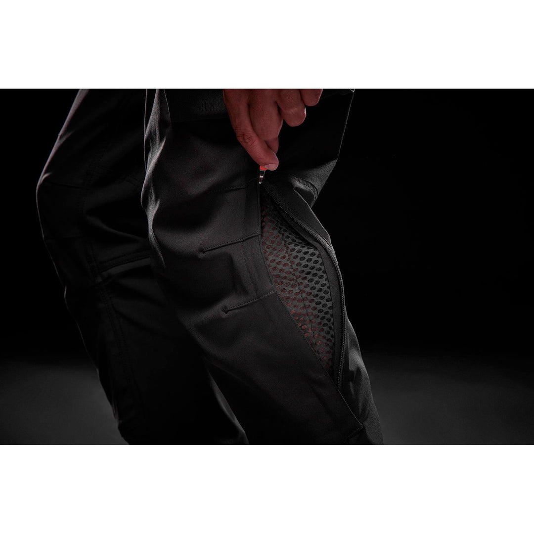 Helly Hansen Kensington BRZ Connect Lightweight Work Trousers Black Detail 3#colour_black